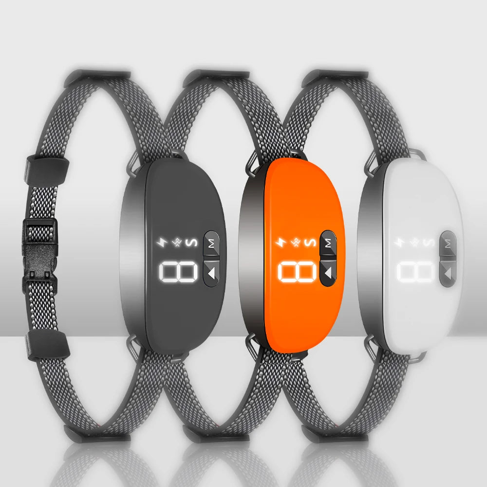 New Smart Dog Bark Collar,Rechargeable Smart Barking Collar, anti Bark Training Collar Adjustable Sensitivity