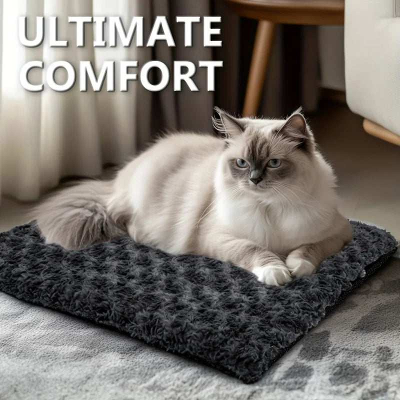 Self-Heating Pet Pads Blanket Puppy Pad Warm Cushion Mat for Cats Dogs Washable Pets with Thermal Body Heat Reflecting Core Pads