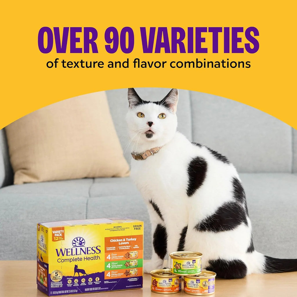 Health Pate Adult Wet Cat Food, Natural, Protein-Rich, Grain Free, 3 Ounce, 24 Pack, (Chicken)