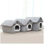 Soft Indoor Warm Pet House Bed