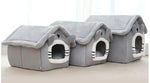 Soft Indoor Warm Pet House Bed