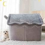 Soft Indoor Warm Pet House Bed