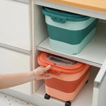 13/33LB Collapsible Cat Dog Food Storage Container Dry Cat Food Box