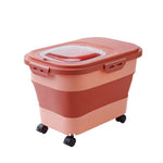 13/33LB Collapsible Cat Dog Food Storage Container Dry Cat Food Box