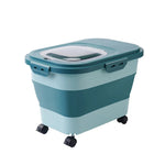 13/33LB Collapsible Cat Dog Food Storage Container Dry Cat Food Box