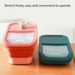13/33LB Collapsible Cat Dog Food Storage Container Dry Cat Food Box