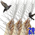 Stainless Steel Bird Repeller Set Pigeon Spike Deterrent anti Bird Pigeon Squirrel Cats Repellent Garden Fence Roof Wholesale