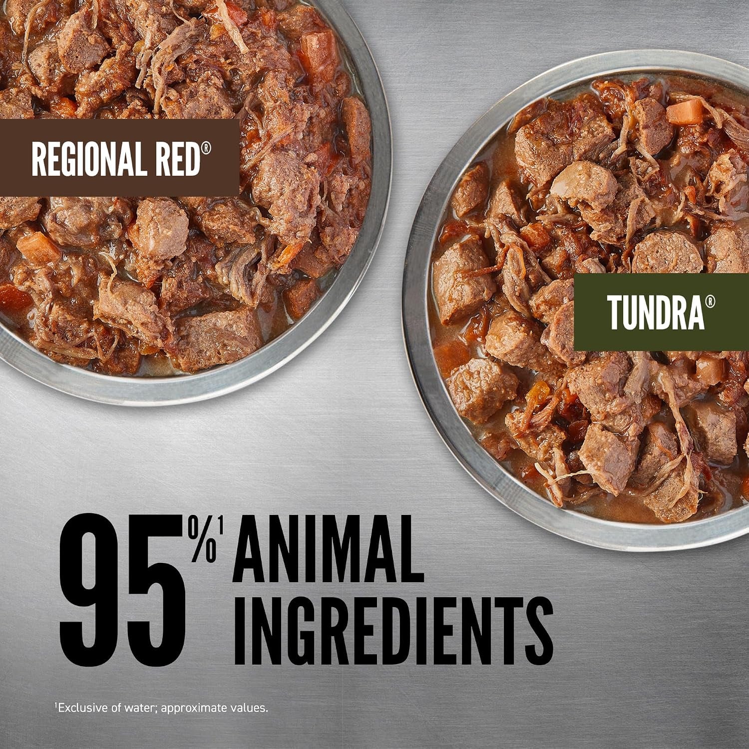 ORIJEN Wet Dog Food Variety Pack Regional Red Tundra Recipes 12.8Oz. Cans | 95% Animal Ingredients, Biologically Appropriate, WHOLEPREY Dog Food, Global Quality Ingredients