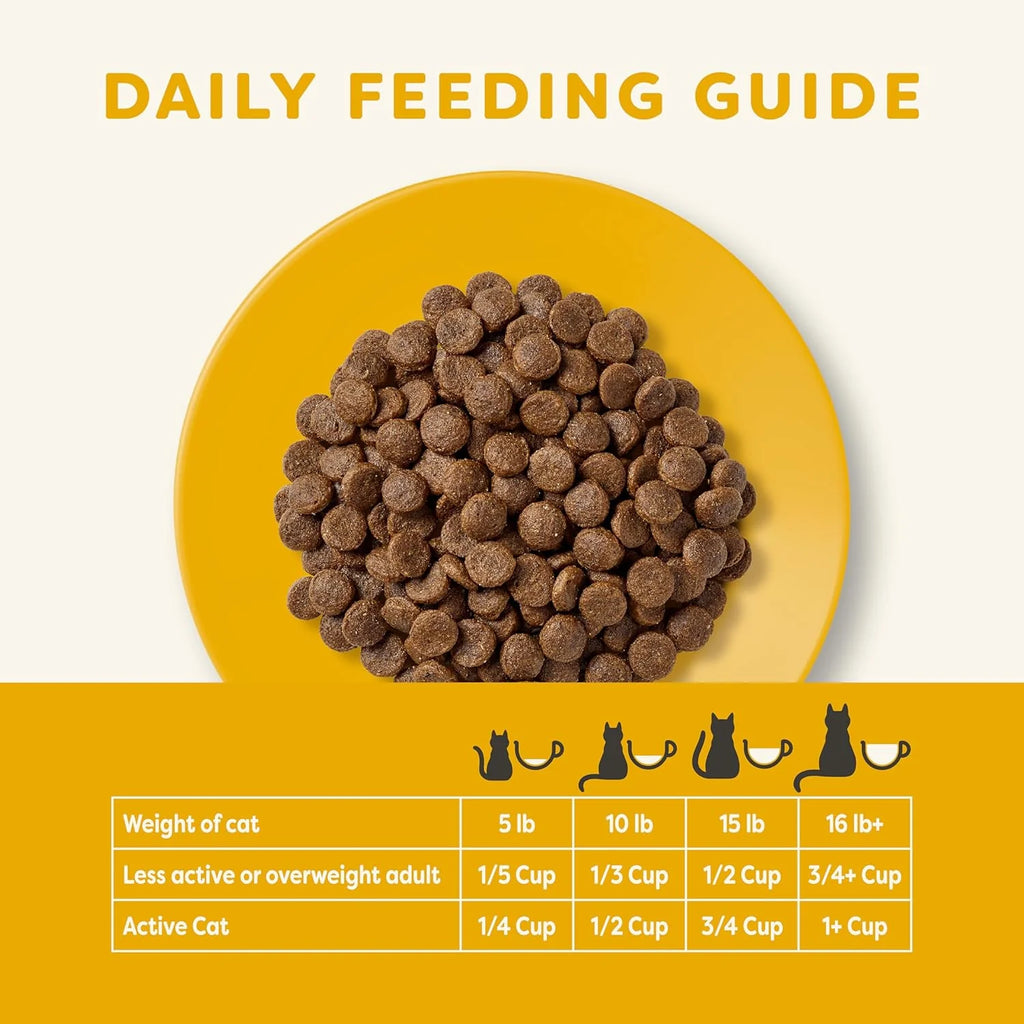 Complete Dry Cat Food, Grain-Free, Limited Ingredient with Added Vitamins & Minerals, Protein, Supports Digestion, Chicken (11 Pound Bag)