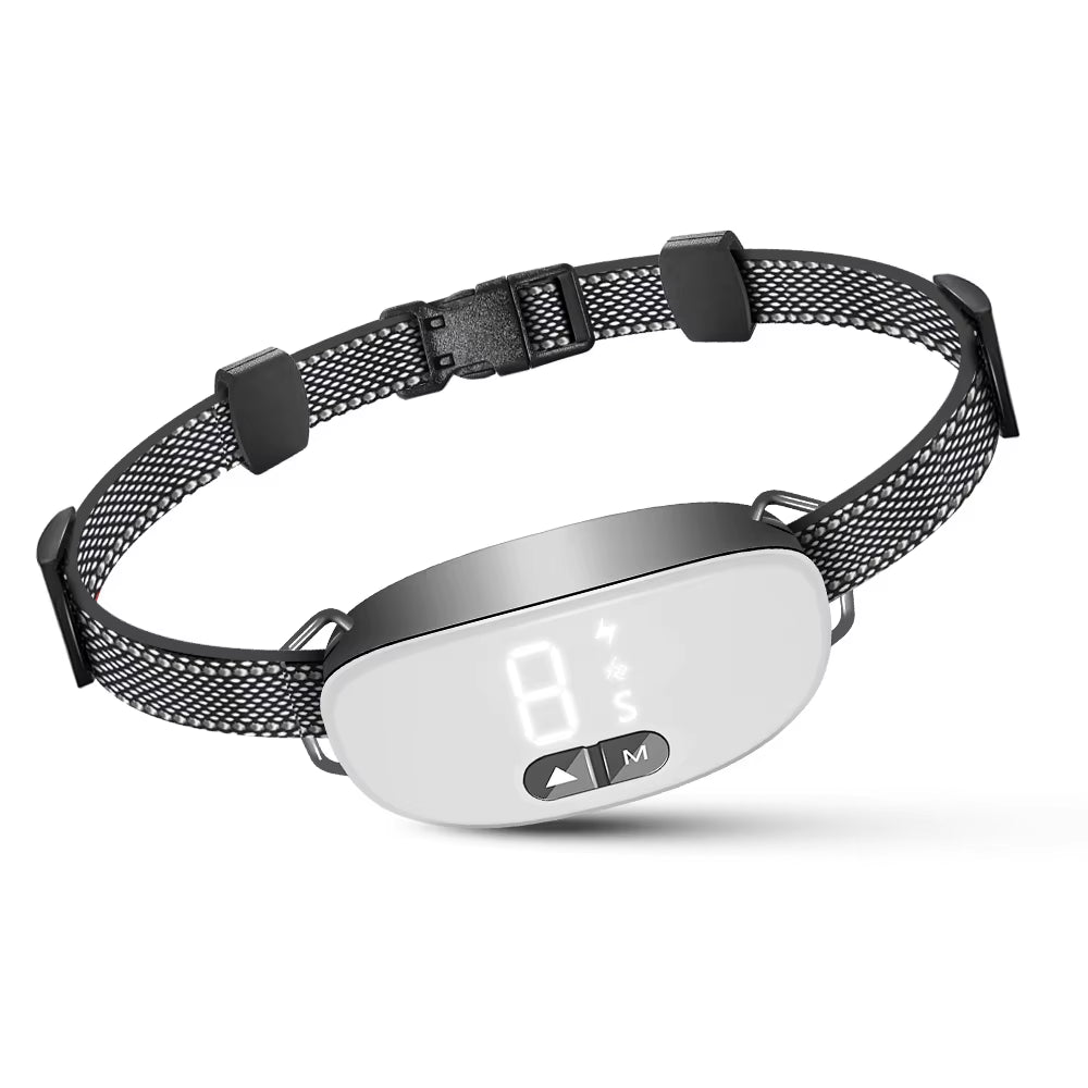 New Smart Dog Bark Collar,Rechargeable Smart Barking Collar, anti Bark Training Collar Adjustable Sensitivity