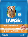 Proactive Health Healthy Weight Dry Dog Food, Chicken, 29.1 Lb | Real Chicken #1 Ingredient, L-Carnitine for Metabolism, Strong Muscles, No Fillers or Artificial Flavors, Vet-Recommended