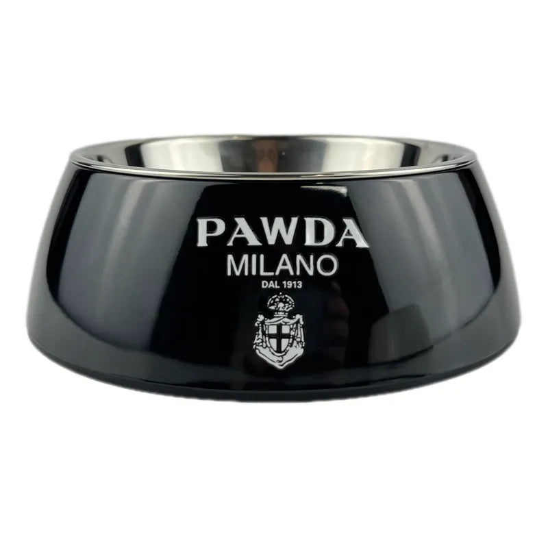 Luxury Dog Bowls PAWDA Pets Bowl, Bpa-Free Food & Water Bowl for Small, Medium & Large Breeds, Non-Skid, 2-In-1 Removable Stainless Steel Pet Water&Food Bowl for Dogs and Cats J32