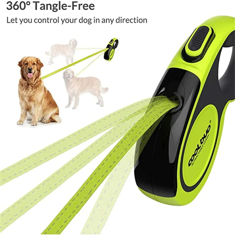 5M Luxury Pet Dog Leashes Retractable Dog Leash for Large Medium Dogs Cat Puppies Accessories Small Automatic Extension Lanyard