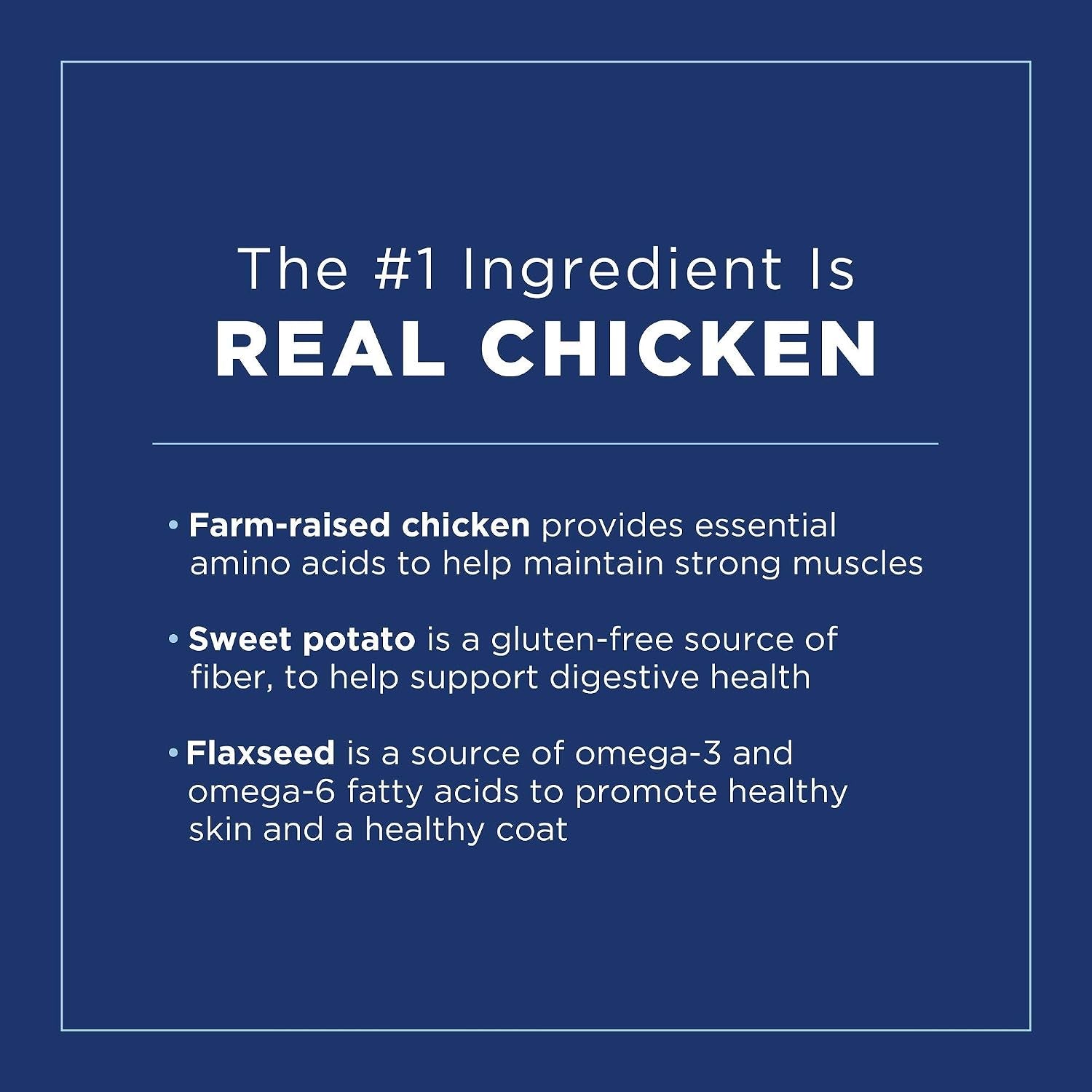 Limited Ingredient Diet Large-Breed Adult Dry Dog Food with Healthy Grains Chicken & Brown Rice, 12 Pound (Pack of 1)