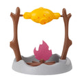 Creative Cats Slow Feeding Snack Toy Pet Interactive Food Feeding Device Educate Toys Fun Roast Chicken Leg 360° Rotating Feeder