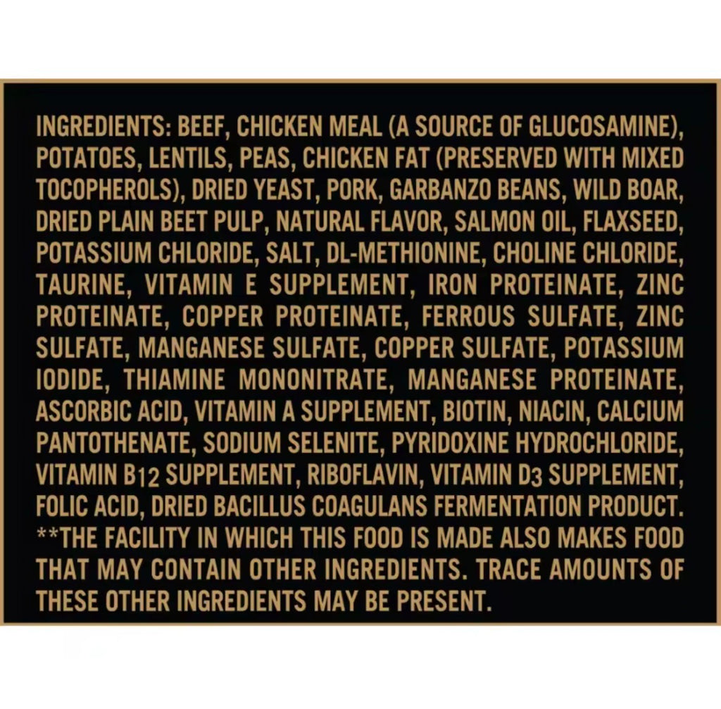 Wild and Free Grain-Free Red Meat Recipe Dry Dog Food for All Life Stages, 11 lb Bag