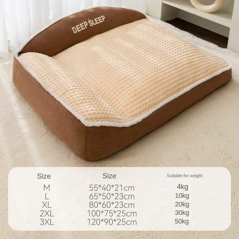 AURABASE - Warm Winter Small Dog Bed, Soft Pet Sofa Mat and Cushion.