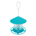 AURABASE - Outdoor Hanging Wild Bird Feeder, Nut and Seed Feeder with Multiple Feeding Ports, Durable Bird Food Dispenser.