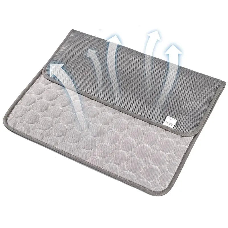 AURABASE - Summer Cooling Pet Mat, Breathable Ice Pad for Dogs and Cats