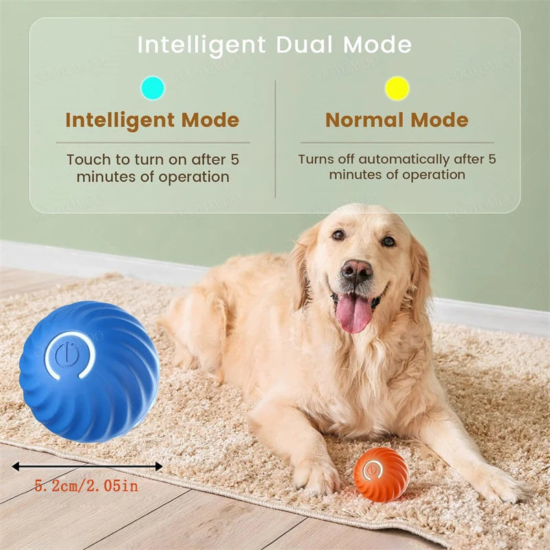 Smart Dog Toys Ball Moving Ball USB Automatic Gift Cat Product