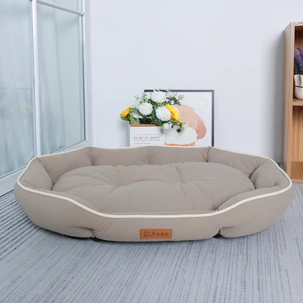 AURABASE - Large Pet Sleep Bed and Dog House, Warm Sofa Sleeping Mat and Cushion for Dogs and Cats.