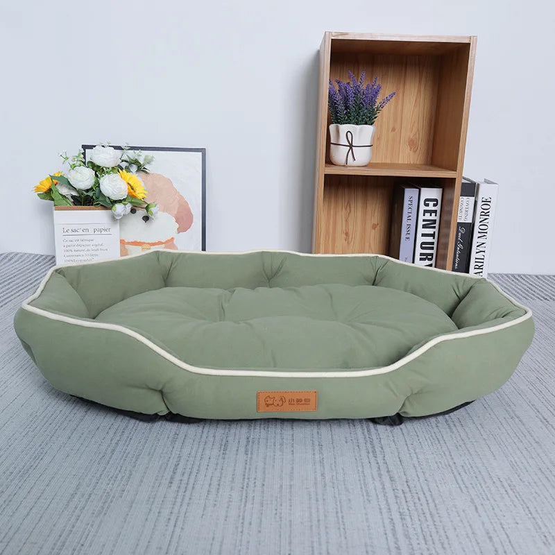 AURABASE - Large Pet Sleep Bed and Dog House, Warm Sofa Sleeping Mat and Cushion for Dogs and Cats.