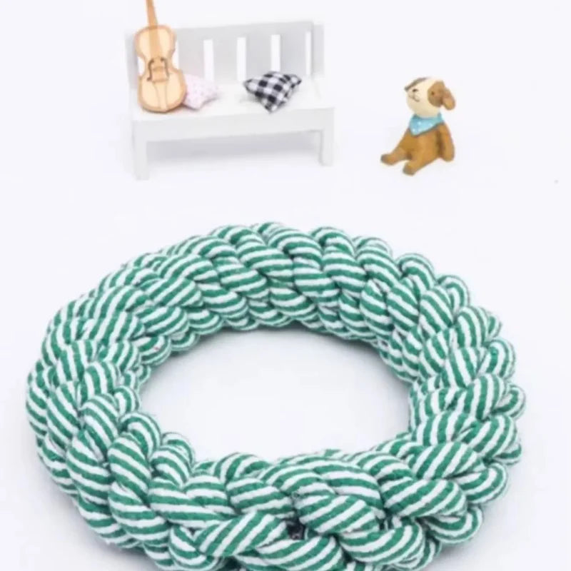 Pet Dog Rope Toy Durable Chew Bite Resistant
