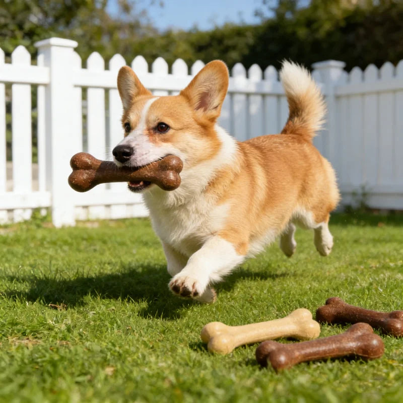 Dog Bone Chews Toys  For Small Medium Large Dog Pet Chew Toy