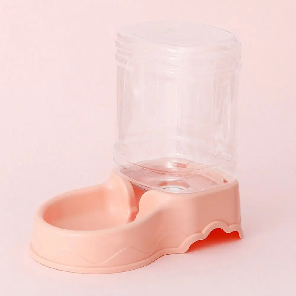 AURABASE - Automatic Pet Feeder and Water Fountain, Large Capacity Food Dispenser and Drink Bowl for Cats and Dogs.