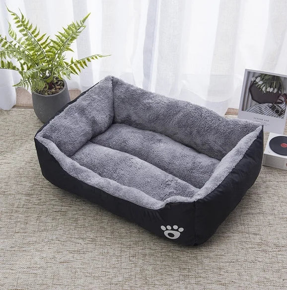 AURABASE - Plush Dog Bed for Large, Medium and Small Dogs, Non-Slip and Bite-Resistant Pet Sleeping Mat.
