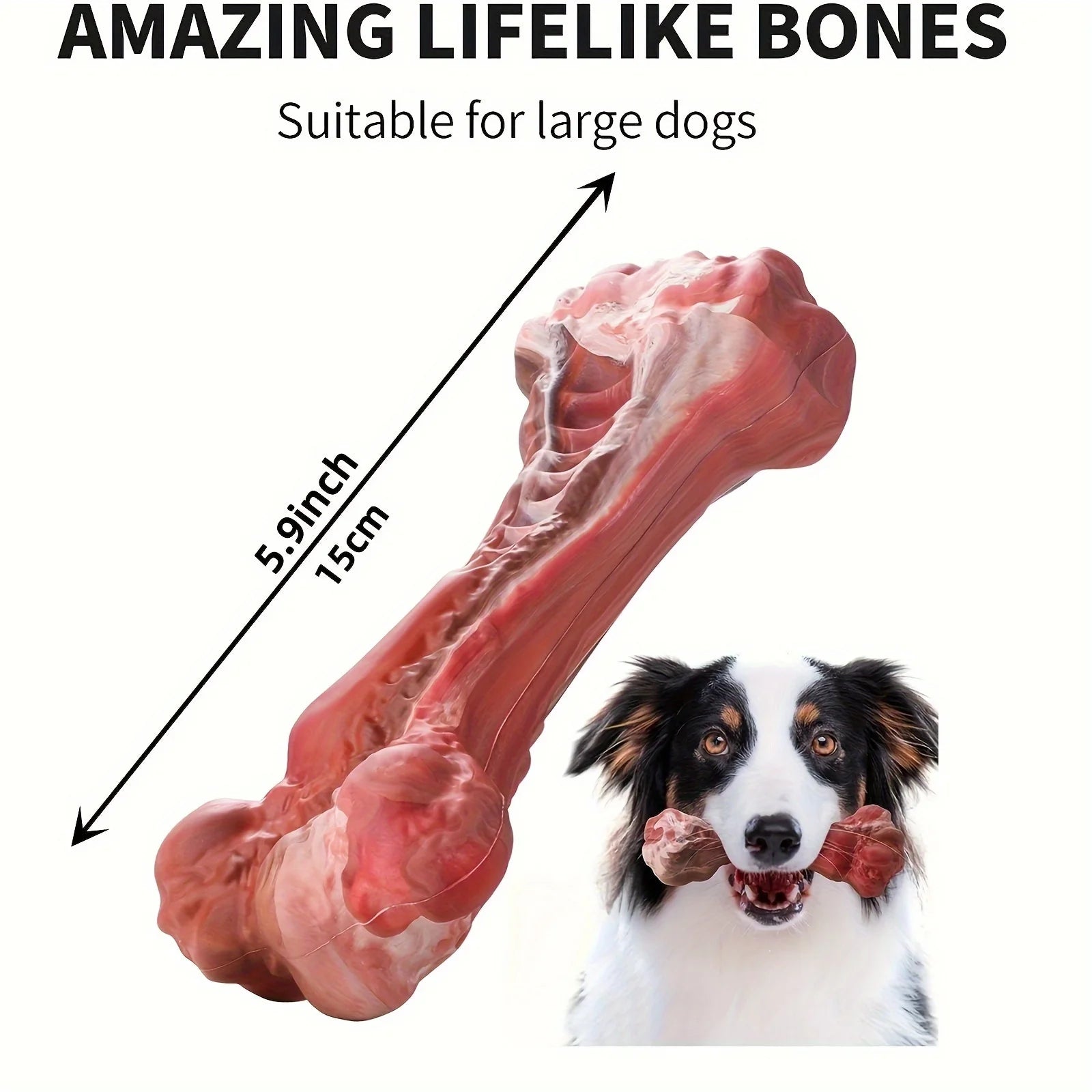 Indestructible Dog Chew Toy for Aggressive