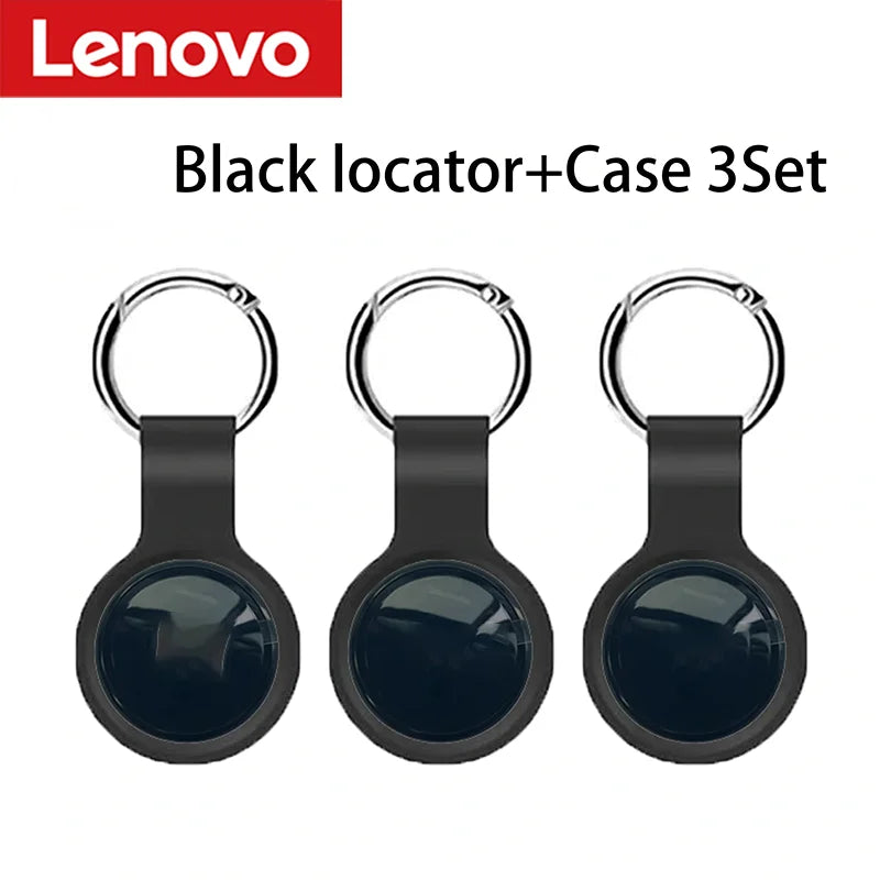 Lenovo GPS AntiLost Device Mini Bluetooth 5.0 Tracker Round Pet Kids Bag Wallet Tracking Finder Locator Air Tag Smart Home
