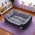 AURABASE - Plush Dog Bed for Large, Medium and Small Dogs, Non-Slip and Bite-Resistant Pet Sleeping Mat.