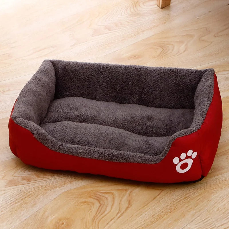 AURABASE - Plush Dog Bed for Large, Medium and Small Dogs, Non-Slip and Bite-Resistant Pet Sleeping Mat.