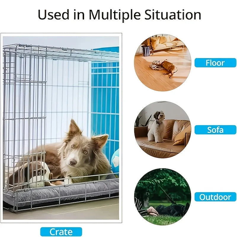 AURABASE - Extra Large Plush Dog Bed, Thickened Super Soft Pet Sofa Mat and Crate Mat"।