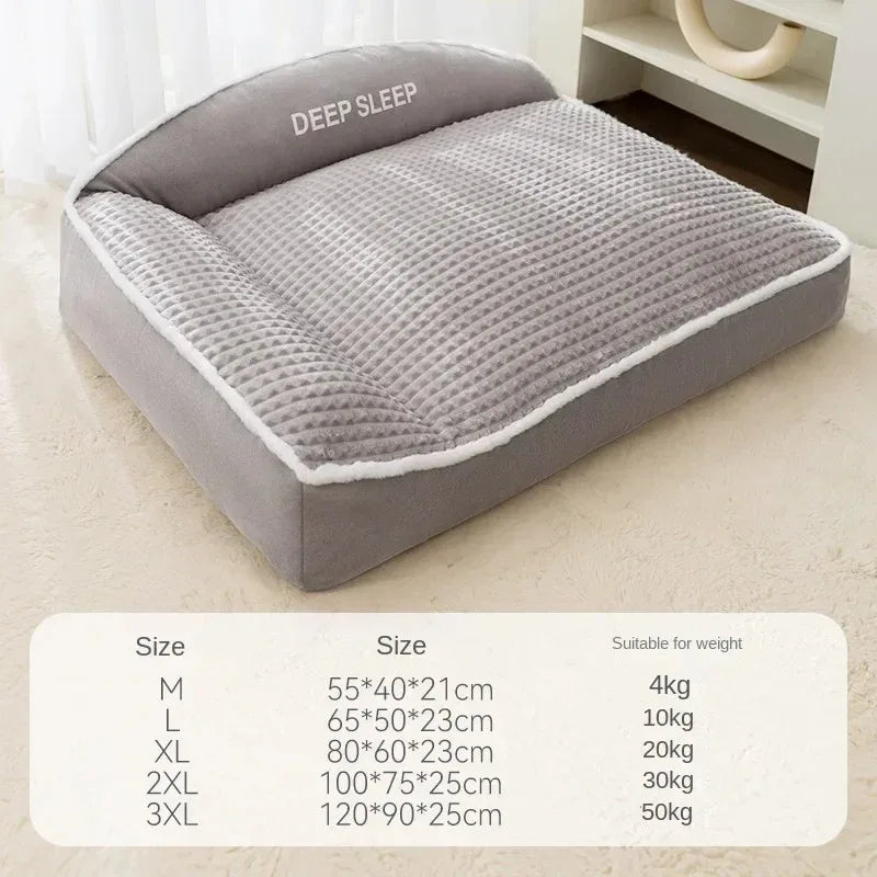 AURABASE - Warm Winter Small Dog Bed, Soft Pet Sofa Mat and Cushion.