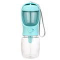 Pets Dog Water Bottle Portable Food Bottle with Food Dispenser Puppy