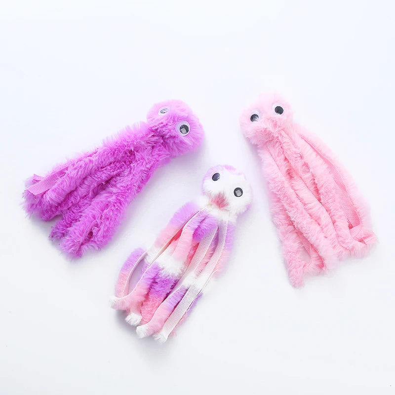 Cat toy Cute octopus plush toy bite resistant