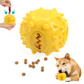 Dog Chew Toys Grinding Teeth Sound Ball Toys Leaking Food Balls Anti Bite Interactive Training Cleaning Teeth Toys Pet Products