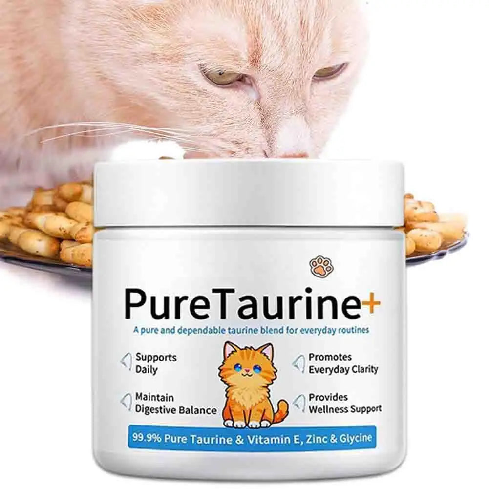 200g Taurine For Cats Taurine Powder Supplement  Support Support Heart Health And Maintain Daily Nutritional Supplements