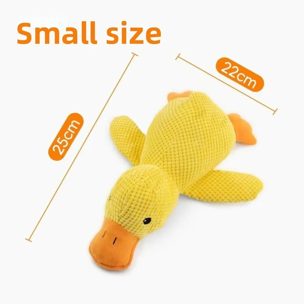 1/3PCS Things For Dogs Duck Toy Luxury Sleep Aid Durable Puppy Companion Pet