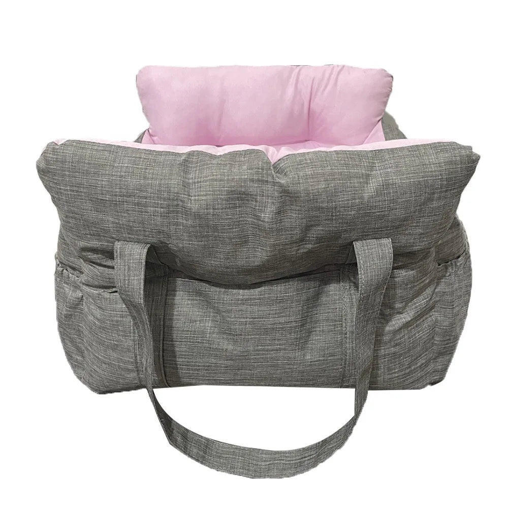 New Pet Car Seat Kennel Puppy Cat Out Seat Mat Removable Washable Dog Out Safety Seat Travel Nest