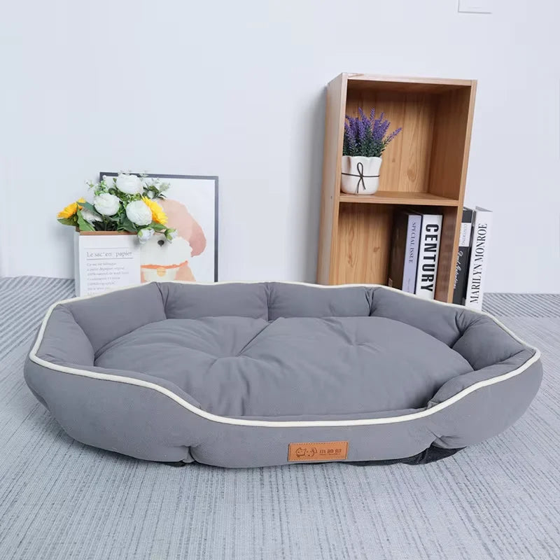 AURABASE - Large Pet Sleep Bed and Dog House, Warm Sofa Sleeping Mat and Cushion for Dogs and Cats.