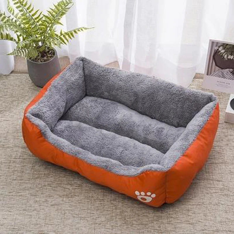 AURABASE - Plush Dog Bed for Large, Medium and Small Dogs, Non-Slip and Bite-Resistant Pet Sleeping Mat.