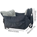 New Pet Car Seat Kennel Puppy Cat Out Seat Mat Removable Washable Dog Out Safety Seat Travel Nest