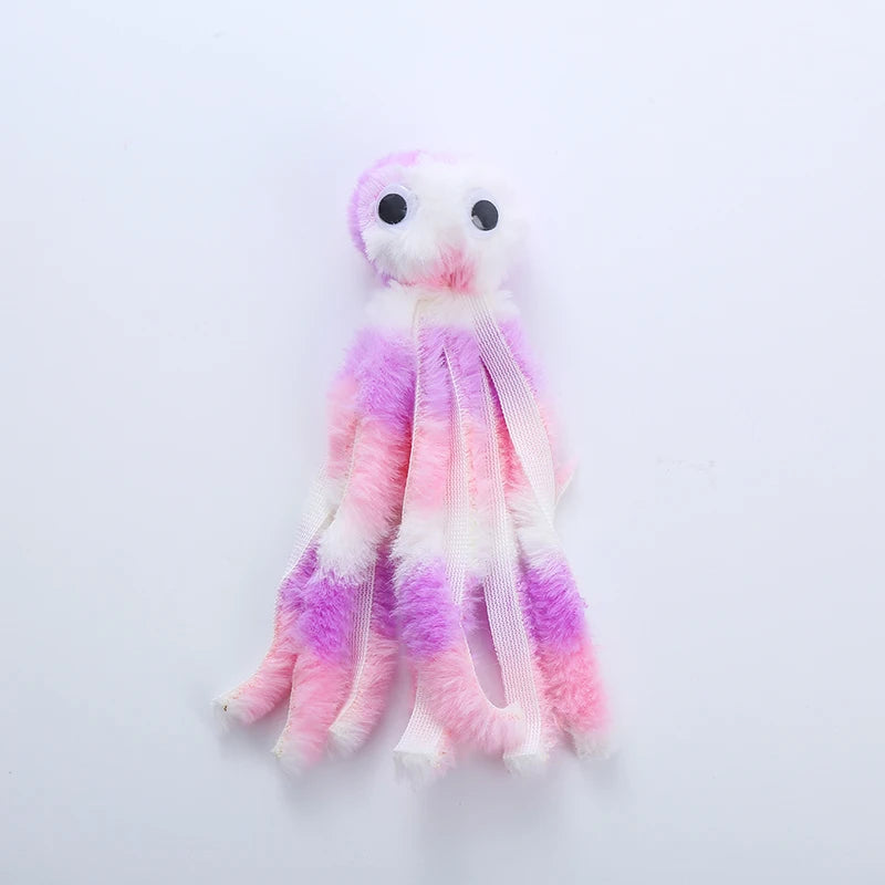 Cat toy Cute octopus plush toy bite resistant