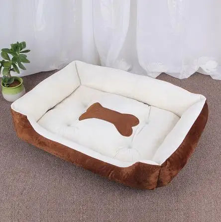 Aura Base - Candy-Colored Warm Pet Kennel, Square Nest Bed for Small and Medium Dogs.