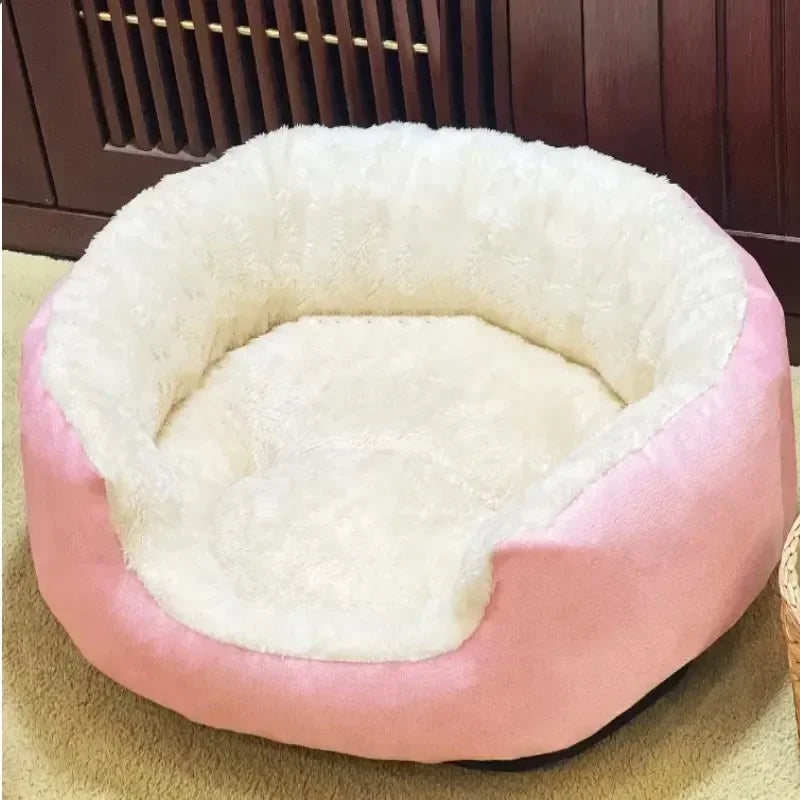 AURABASE - Very Soft Warm Dog Bed, Cozy Pet Basket for Medium and Large Dogs.