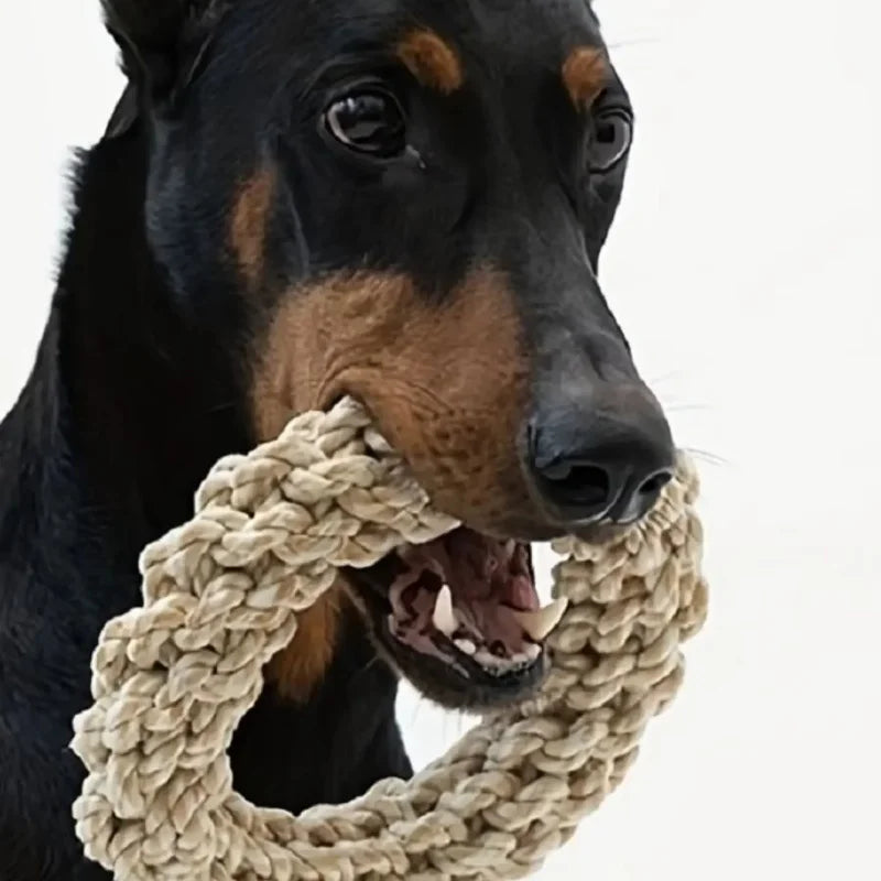 Pet Dog Rope Toy Durable Chew Bite Resistant