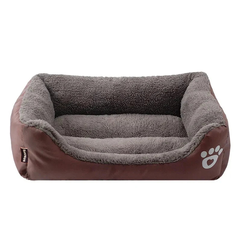 Aura Base - Candy-Colored Warm Pet Kennel, Square Nest Bed for Small and Medium Dogs.